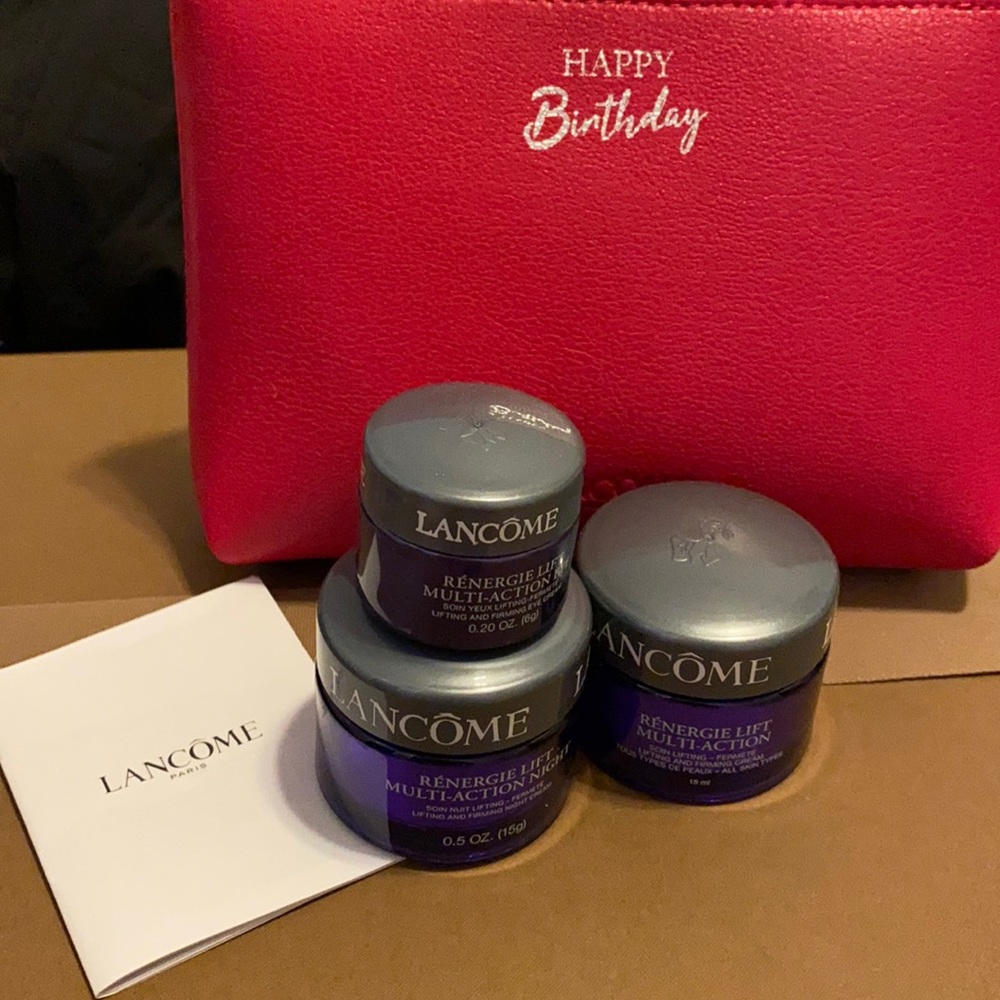 🎄💗Lancome Renergie Lift Multi-Action （Night-15g+Day-15ml+Eye-6g）